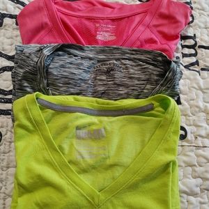Lot of 3 Athletic T-Shirts